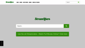 What Streamlikers.com website looked like in 2023 (This year)