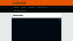 What Subwaysurfersgame.io website looked like in 2023 (This year)