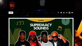 What Supremacysounds.com website looked like in 2023 (This year)