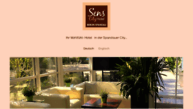 What Senscity-hotel-spandau.de website looked like in 2023 (This year)