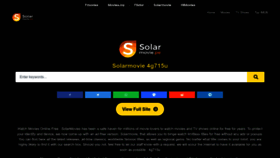 What Solarmovies.app website looked like in 2023 (This year)