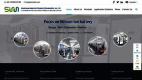 What Sum-battery.com website looked like in 2023 (This year)