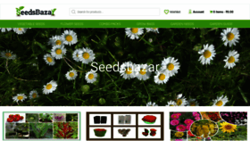 What Seedsbazar.com website looked like in 2023 (This year)