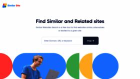 What Similarsite.org website looked like in 2023 (This year)