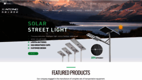 What Solarlightxt.com website looked like in 2023 (This year)