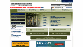 What Scscourt.org website looked like in 2023 (This year)
