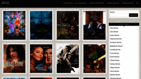 What Sflixpro.to website looked like in 2023 (This year)