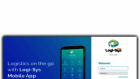 What Shrinathji.logisyspro.com website looked like in 2023 (This year)