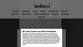What Sombetzki-elektrostaten.de website looked like in 2023 (This year)