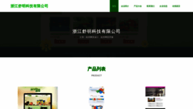What Shumingzixun.com website looked like in 2023 (This year)