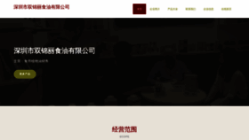 What Shuangjinli.com website looked like in 2023 (This year)