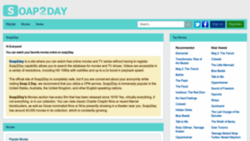 What Soap2day-to.org website looked like in 2023 (This year)