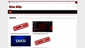 What Sinesilip.su website looked like in 2023 (This year)