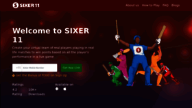 What Sixer11.com website looked like in 2023 (This year)