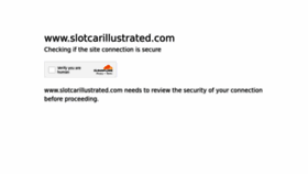 What Slotcarillustrated.com website looked like in 2023 (This year)