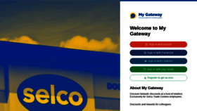 What Selco.rewardgateway.co.uk website looked like in 2023 (This year)