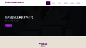 What Suzhouzhaohong.com website looked like in 2023 (This year)