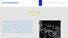 What Shenghechun.com website looked like in 2023 (This year)