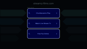 What Streamiz-films.com website looked like in 2023 (This year)