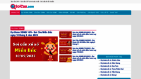 What Soicau.com website looked like in 2023 (This year)