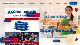 What Supertemizlik.com.tr website looked like in 2023 (This year)