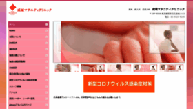 What Seijo-mc.com website looked like in 2023 (This year)