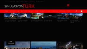What Simulasyonturk.com website looked like in 2023 (This year)