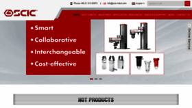 What Scic-robot.com website looked like in 2023 (1 year ago)