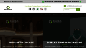 What Sherofurniture.com website looked like in 2023 (This year)