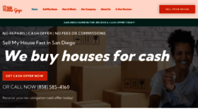 What Sdhouseguys.com website looked like in 2023 (This year)