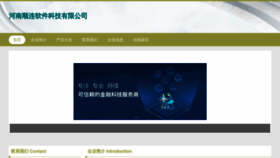 What Shunliansoft.com website looked like in 2023 (This year)