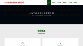 What Sdwangcheng.com website looked like in 2023 (This year)