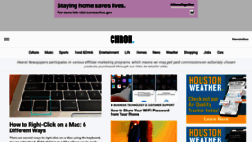 What Smallbusiness.chron.com website looked like in 2023 (This year)