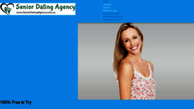 What Seniordatingagency.com.au website looked like in 2023 (This year)