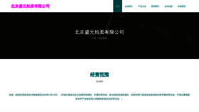 What Shengyuanpm.com website looked like in 2023 (This year)