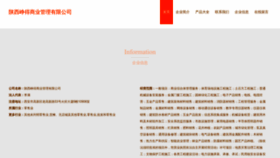 What Sxzhengde.com website looked like in 2023 (This year)