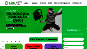 What Sos.com.br website looked like in 2023 (This year)