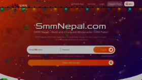 What Smmnepal.com website looked like in 2023 (This year)