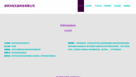 What Szxinglun.com website looked like in 2023 (This year)