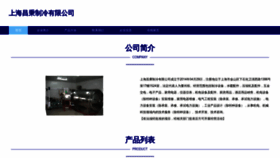 What Shchangbing.com website looked like in 2023 (This year)
