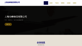What Shchongfeng.com website looked like in 2023 (This year)