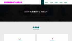 What Szyunmeng.com website looked like in 2023 (This year)