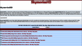 What Sfilmywap.club website looked like in 2023 (This year)