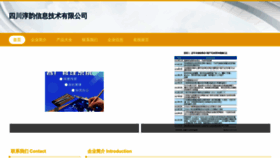 What Scchunyun.com website looked like in 2023 (This year)