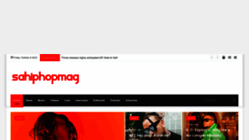 What Sahiphopmag.co.za website looked like in 2023 (This year)
