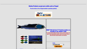 What Sheltonproducts.com website looked like in 2023 (This year)