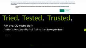 What Sifytechnologies.com website looked like in 2023 (1 year ago)
