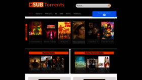 What Subtorrents.net website looked like in 2023 (This year)