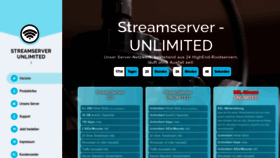 What Streamserver-unlimited.de website looked like in 2023 (This year)