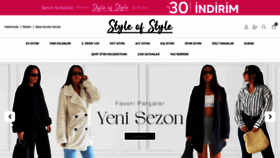 What Styleofstyle.com website looked like in 2023 (This year)